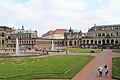 Dresden, Sachsen: Schloss- und Gartenanlage Zwinger