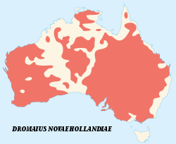 Dromaius novaehollandiae map distribution 2.svg