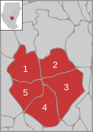 Dschanub Kurdufan district map overview.svg
