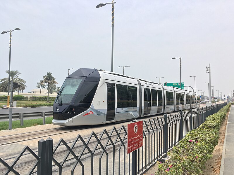 File:Dubai Tram Alstom Citadis 402 near Al Sufouh.jpg