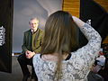 During Photograph session - Wikipedians in European Parliament - 2014-02-04- P1760553.JPG
