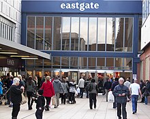 Entrance to Eastgate from Basildon Town Square. Eastgate south entrance.jpg