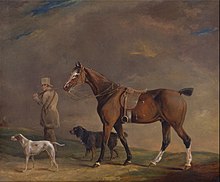 A Sportsman with Shooting Pony and Gun Dogs (c.1815) Yale Center for British Art