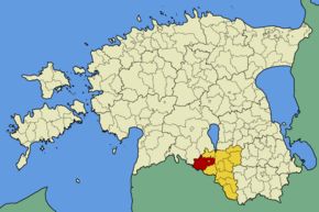 Kart over Helme kommune