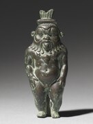 Statuetă a lui Bes; 525 î.Hr.; bronz; per total: 8 x 3,5 x 2,2 cm; Muzeul de Artă din Cleveland (Cleveland, Ohio, SUA)