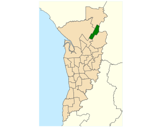 <span class="mw-page-title-main">Electoral district of Elizabeth (South Australia)</span> State electoral district of South Australia