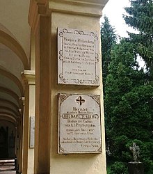 Epitaph für Otto August Rühle von Lilienstern, Sebastiansfriedhof Salzburg (Quelle: Wikimedia)
