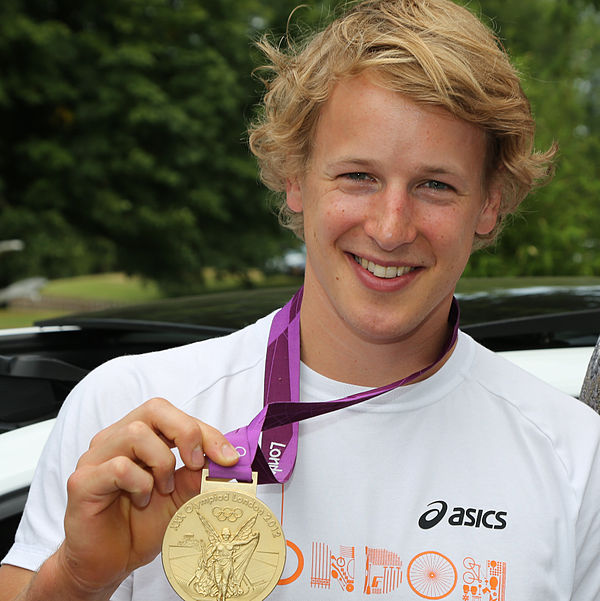 Zonderland in 2012 after winning his London Olympics gold medal