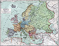 Karte Europa (Map of Europe)