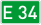 European Road 34 number DE.svg