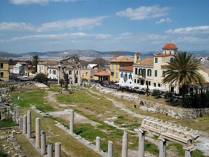 Fòrum romà - Atenes.JPG