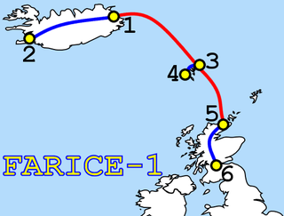<span class="mw-page-title-main">FARICE-1</span> Submarine communications cable
