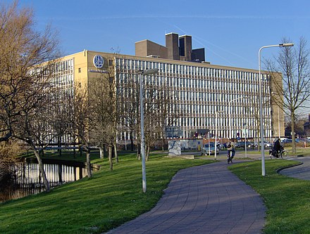 The Pieter de la Court-building, the main building of the Faculty of Social and Behavioural Sciences