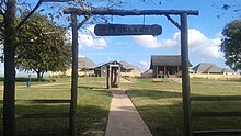 View of the entrance to Fernland Historical Park from Memory Park. Fernland Entrance.jpg