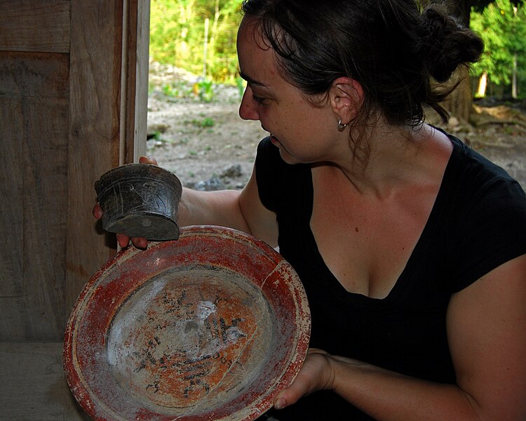 File:Flickr - ggallice - Constance with Maya monkey-cup.jpg