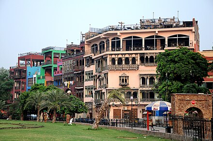 Food street near Shahi Qila.