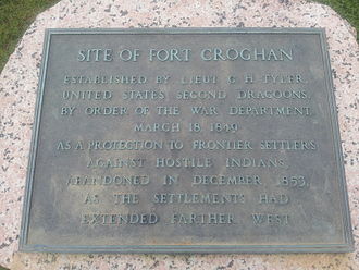 Fort Croghan Historical Marker Fort Croghan.jpg