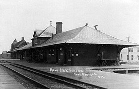 Ilustrační obrázek článku Vlakové nádraží Fort Frances