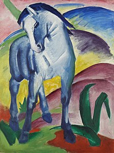 Blaues Pferd I (Franz Marc)