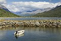 From Ørnneset towards Laksvatn, Troms, Norway, 2014 July.jpg