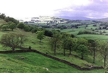 Taken on Lily Fell looking west-northwest towards Banner Rigg