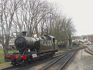 GWR Sınıfı 42xx No 4277 Paignton Queens Park.jpg