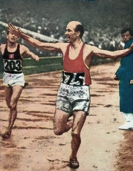 Gaston Reiff, victorieux aux JO de 1948 sur 5000 m.