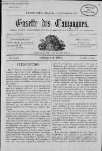 Gazette des Campagnes, 1861-09-21, 1861    