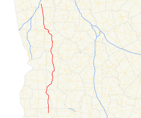 Georgia state route 41 map.png