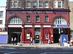 Goodge Street stn entrance.JPG