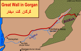 <span class="mw-page-title-main">Great Wall of Gorgan</span> Ancient defensive wall in Iran