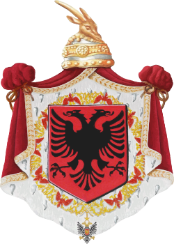 Zog av Albanias våpenskjold