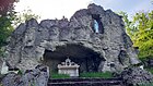 Grotte de Lourdes de Rémering (Moselle, France)