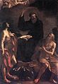 Гверчіно. Пустельники Агостіно,Джованні, Паоло, 1638 р. Церква Сан Агостіно, Рим.