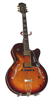 Halbresonanzgitarre der Firma Epiphone