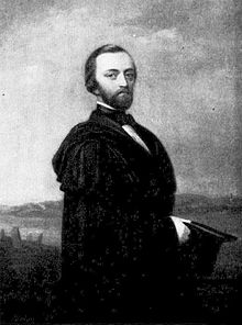 Gunnar Olof Hyltén-Cavallius vuonna 1847.