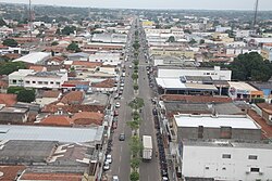 Vista del centro di Gurupi