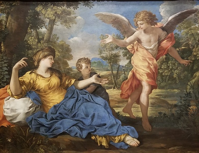 File:Hagar and the Angel by Pietro da Cortona at Ringling Museum of Art.jpg