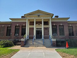 Hall Memorial School Hall Memorial School, South Willington CT.jpg