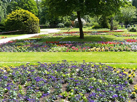 Hamburg botanischer sondergarten wandsbek angepflanzte blumen