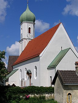 Hauptstraße in Egling