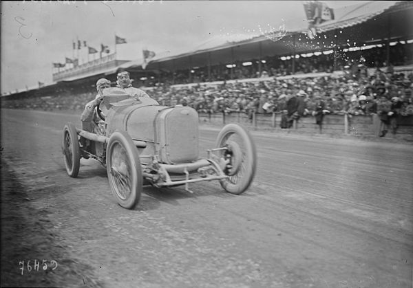 Segrave at the 1922 French Grand Prix held in Strasbourg.