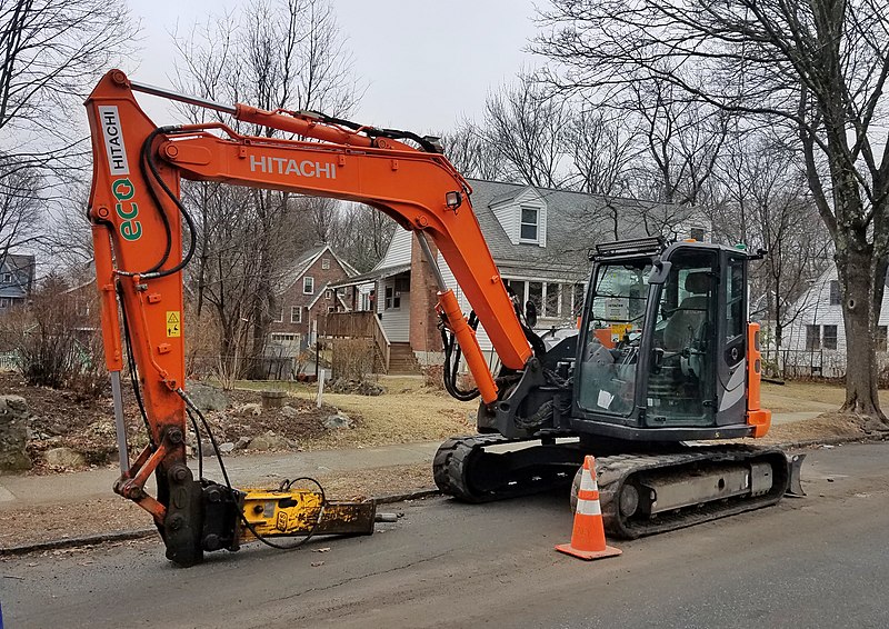 File:Hitachi eco excavator - Arlington, MA.jpg