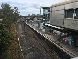 <span class="mw-page-title-main">Holsworthy railway station, Sydney</span> Railway station in Sydney, New South Wales, Australia