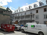 Vleugel van de tuin van het Augustijnenklooster van het Hôtel-Dieu-de-Québec