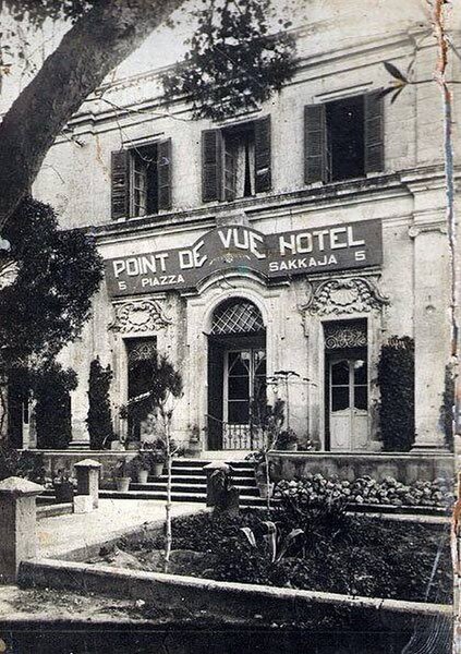 Hotel Point de Vue, Rabat, in the 1930s