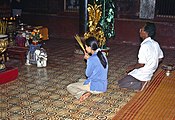 Phnom Penh: im Inneren des Wat Phnom