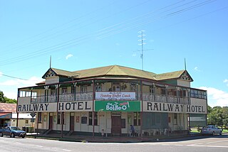 Imbil Town in Queensland, Australia