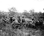 Indian soldiers fighting in 1947 war