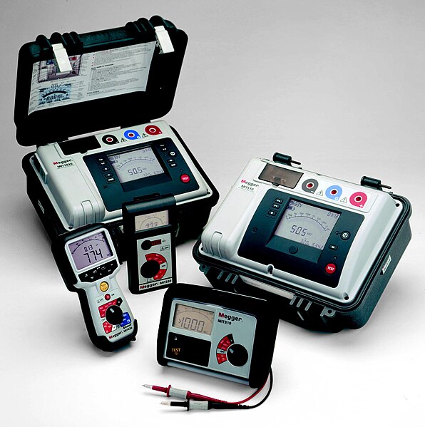 File:Insulation testers by Megger.jpg